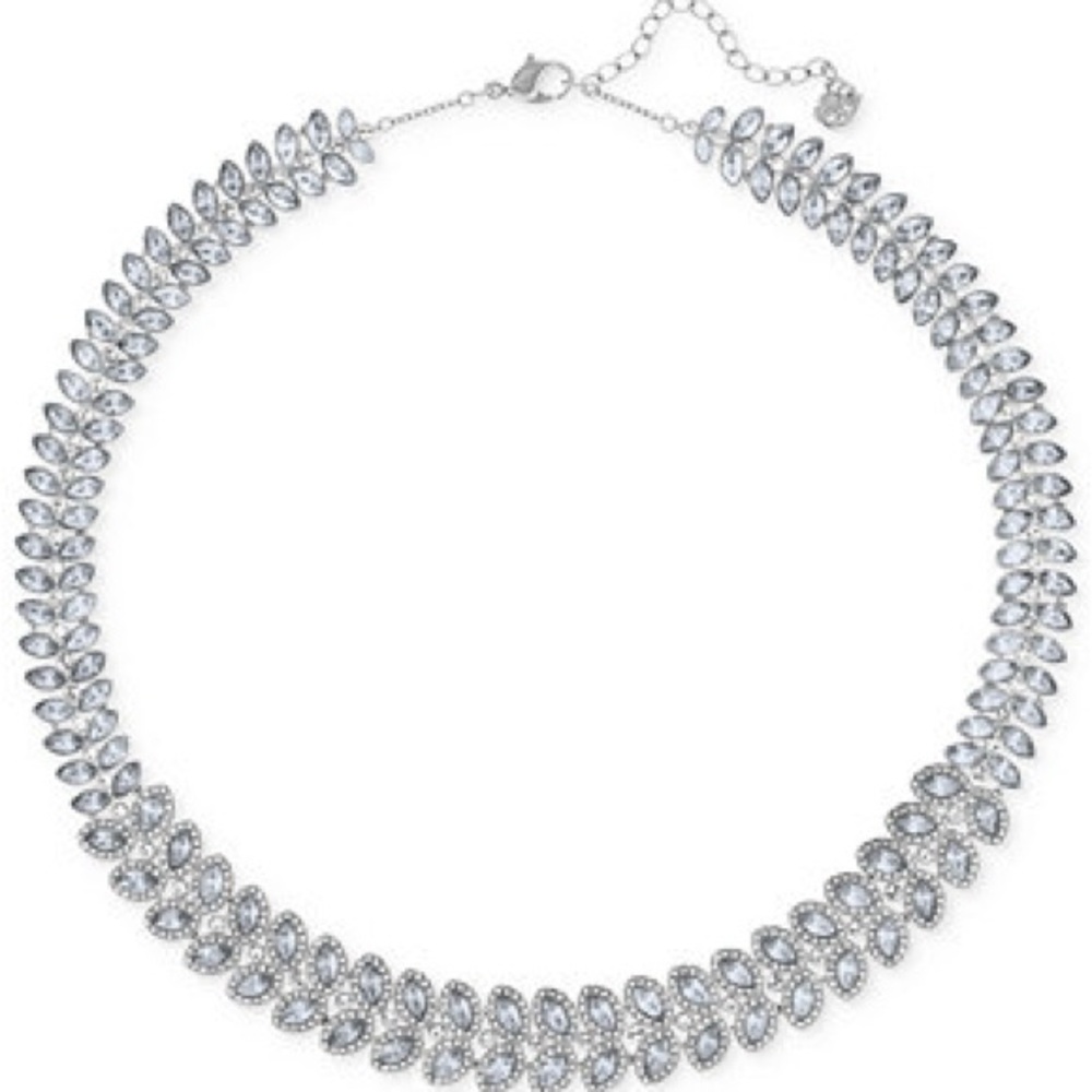 Swarovski Baron Collar Necklace with Sparkling Crystals